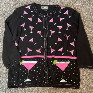 Vintage Martini Cardigan